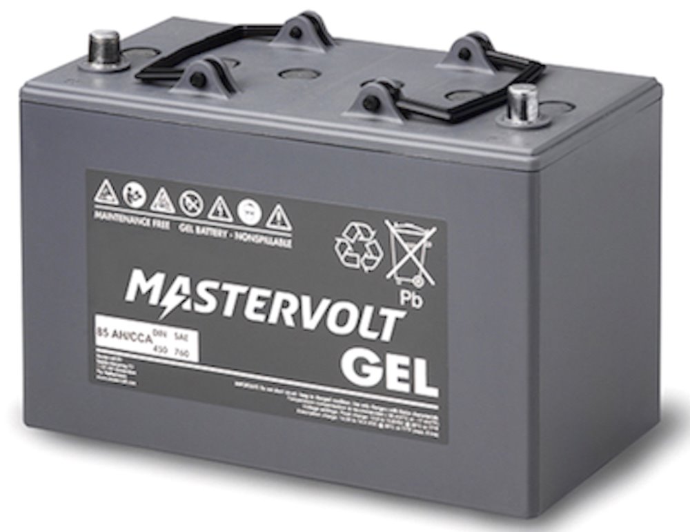 Batteria camper gel mastervolt mvg12/85 12 v 85 ah La casa della